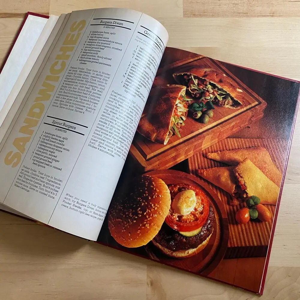 Vintage 1983 Better Homes & Garden Fix It Fast Hardcover Cookbook